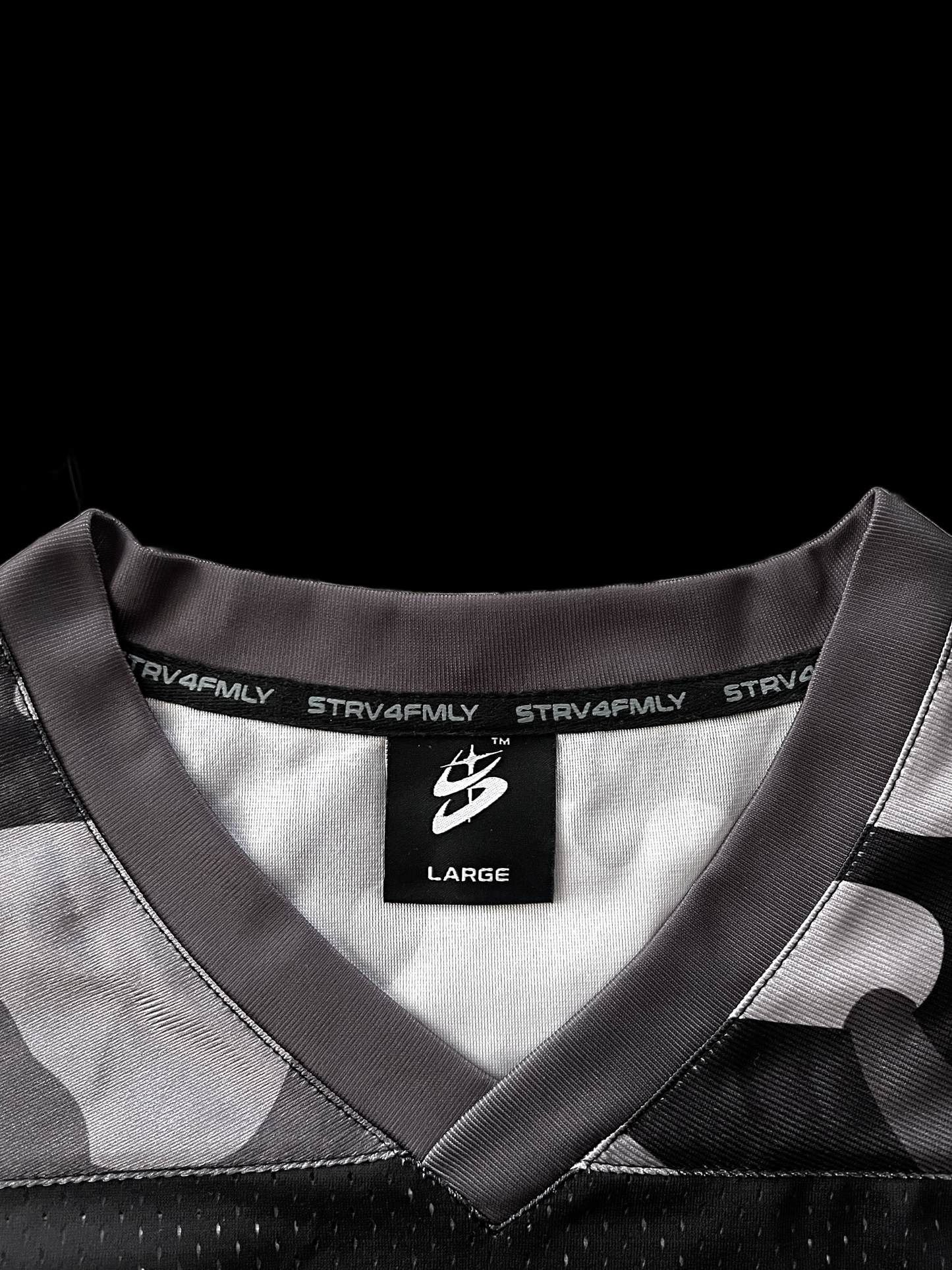 S4F Nova-Camo Oversized Tee Black