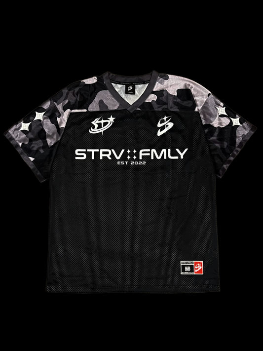 S4F Nova-Camo Oversized Tee Black