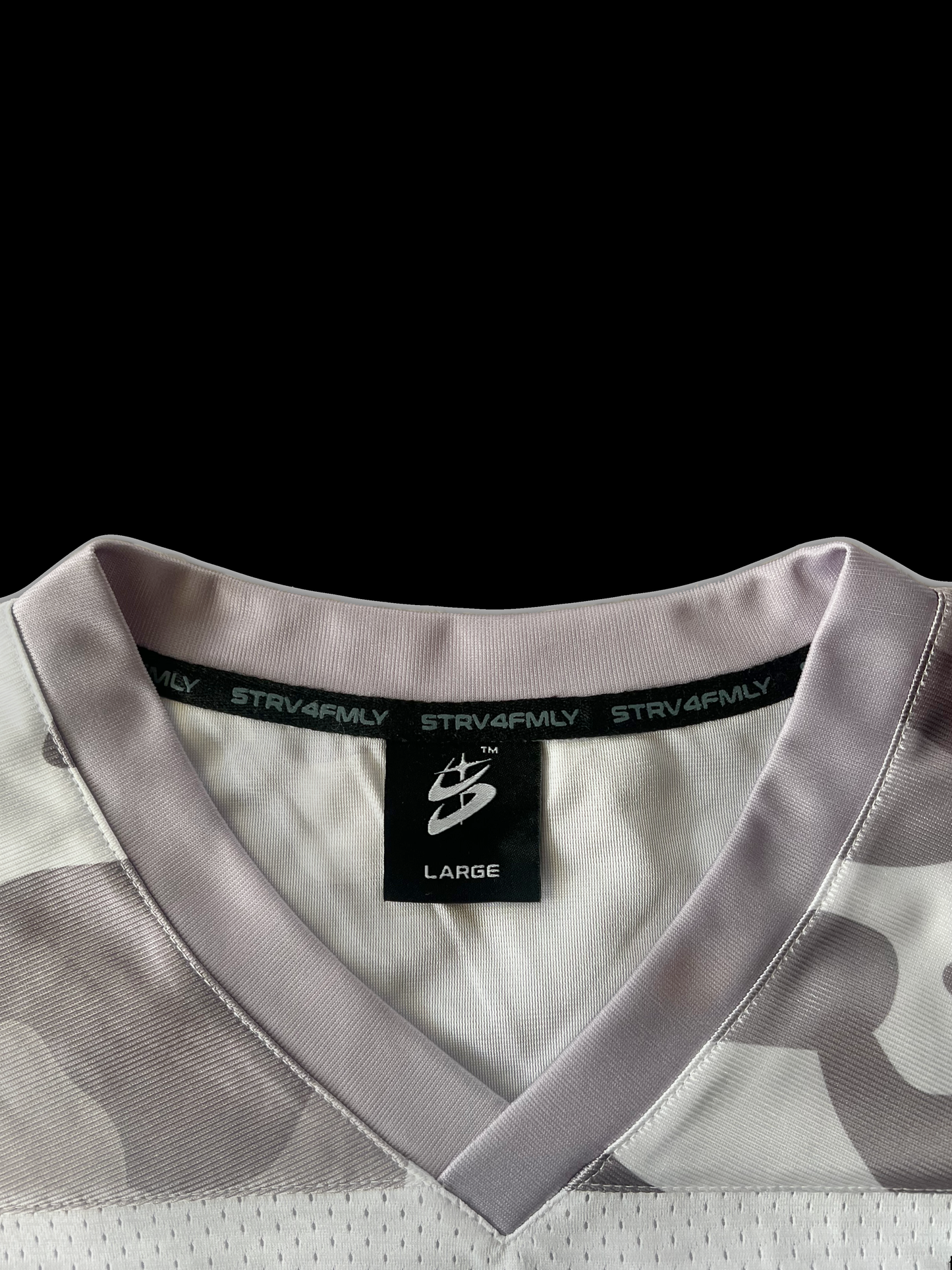 S4F Nova-Camo Oversized Tee White